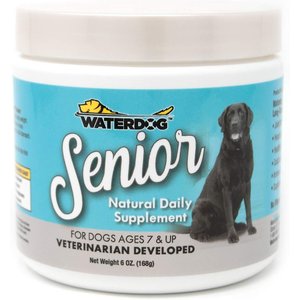 Waterdog Senior Daily Dog Supplement, 6-oz jar
