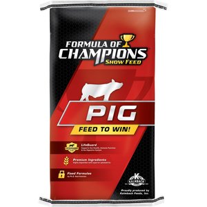 Formula of Champions Smooth Design 16% Protein Show Pig Feed, 50-lb bag