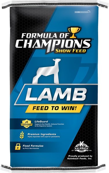 Formula Of Champions Power Takeoff Show Lamb Feed 50 Lb Bag