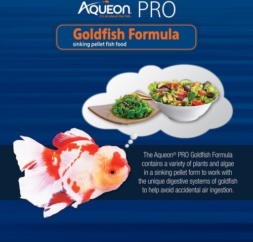 Aqueon PRO Goldfish Formula Fish Food, 5-oz jar