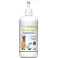 Pet Wellbeing Wild Alaskan Salmon Oil Liquid Supplement for Dogs, 16-oz bottle