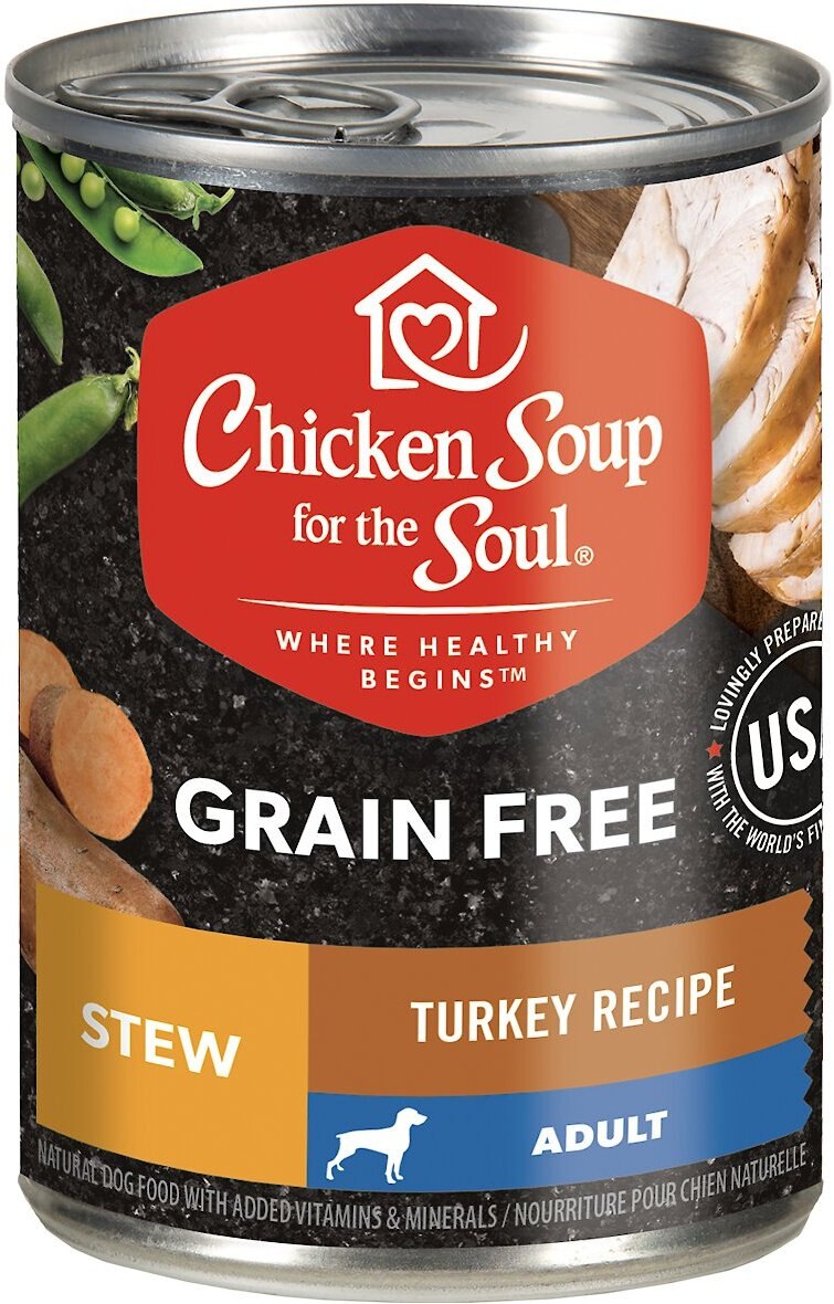 Chicken Soup for the Soul Chicken & Duck Stew Grain-Free Canned Dog Food