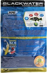 Blackwater Premium Koi and Goldfish Food Max Growth Small Pellet Fish Food, 5-lb bag slide 2 of 4
