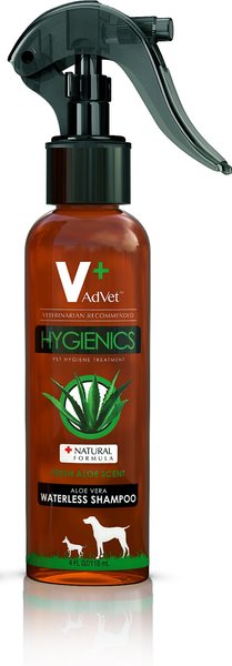 AdVet Hygienics Aloe Vera Waterless Dog Shampoo, 4-oz bottle slide 1 of 1