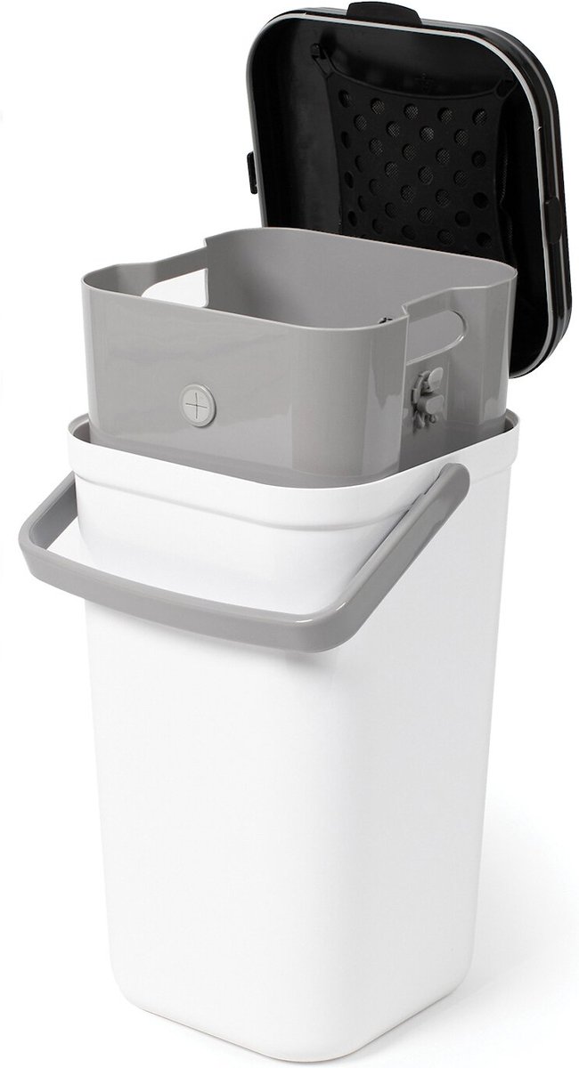 Cat litter outlet disposal container