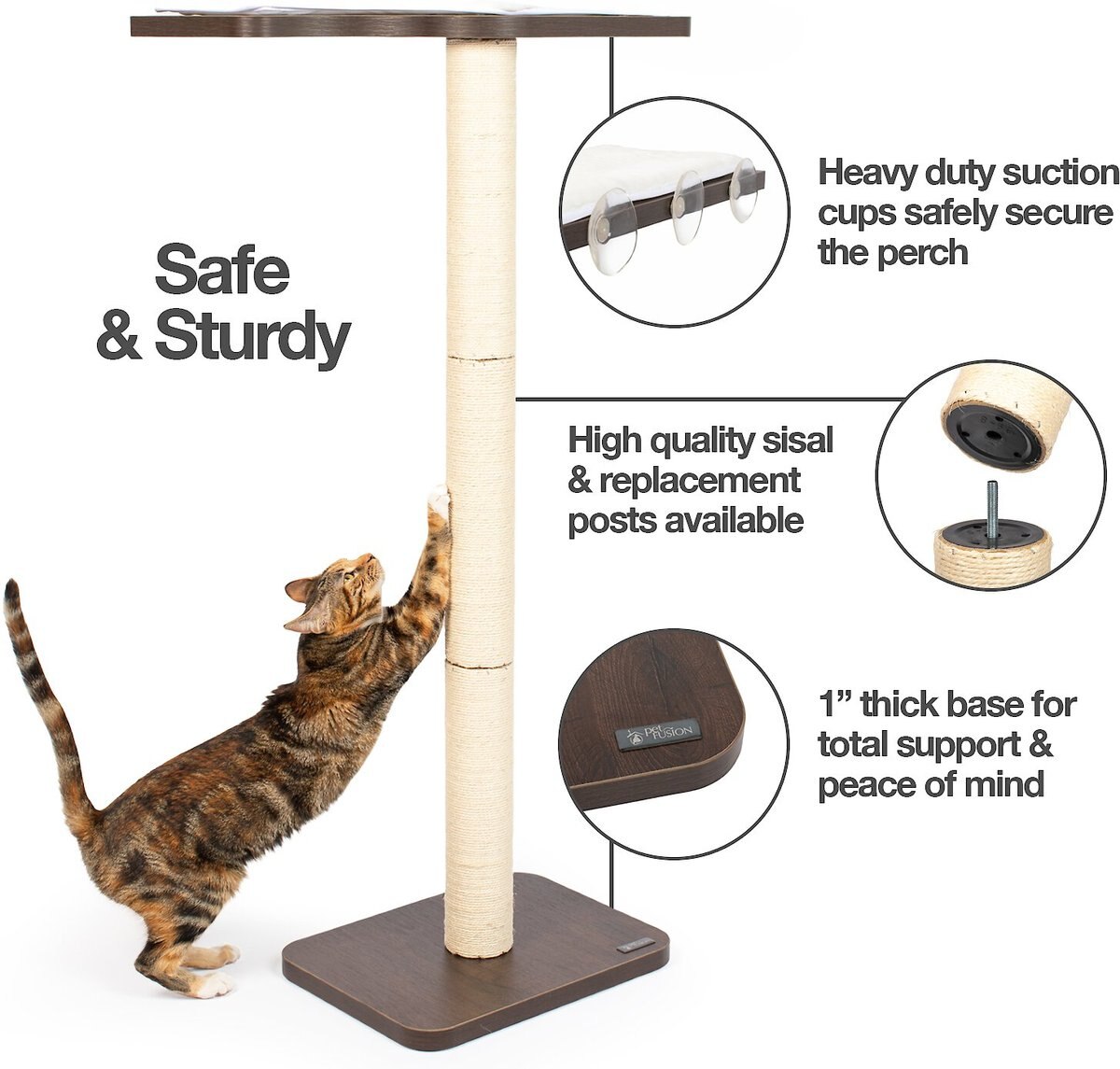 PETFUSION Ultimate Window Cat Perch