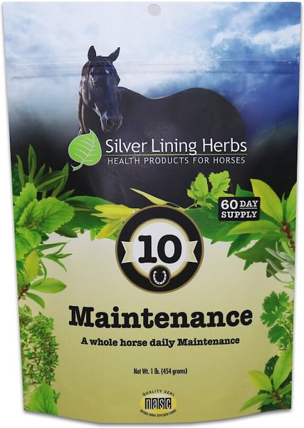 Silver Lining Herbs Total Body Maintenance Powder Horse Supplement, 1-lb bag slide 1 of 2