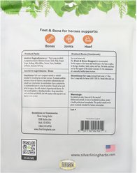Silver Lining Herbs Feet & Bone Support Powder Horse Supplement, 1-lb bag slide 2 of 2