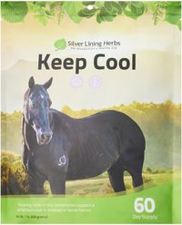 Silver Lining Herbs Keep Cool Calming Powder Horse Supplement, 1-lb bag