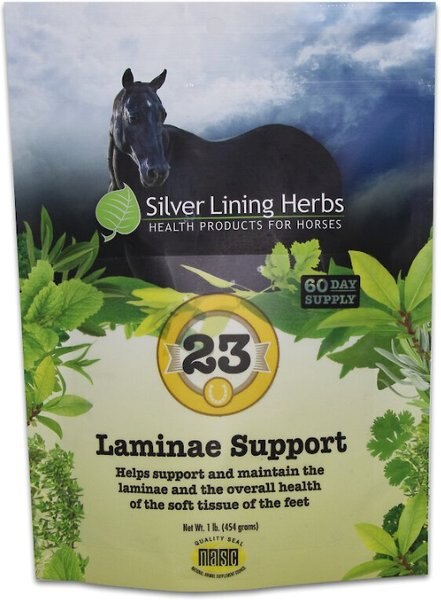 Silver Lining Herbs Laminae Support Powder Horse Supplement, 1-lb bag slide 1 of 2