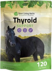 Silver Lining Herbs Thyroid Support Powder Horse Supplement, 1-lb bag
