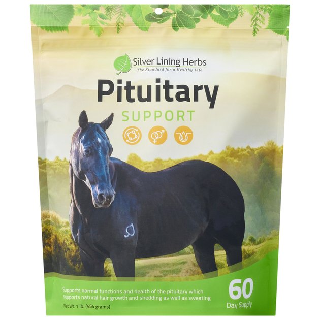Silver Lining Herbs Pituitary Support Powder Horse Supplement, 1-lb bag