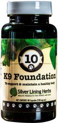 Silver Lining Herbs K9 Foundation Dog Supplement, 90 count