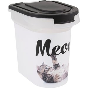 Cat food outlet container