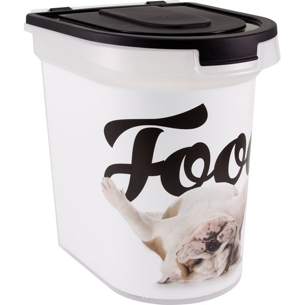 VOOCOO Amber Vacuum-Seal Storage Bin: Ultimate Pet Food Keeper