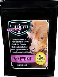 Curicyn All-Purpose Dog, Cat, Farm Animal & Horse Pink Eye Kit
