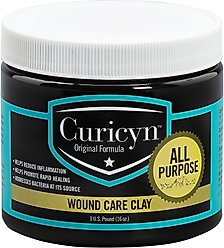 Curicyn All-Purpose Original Formula Horse Wound Care Clay, 16-oz tin