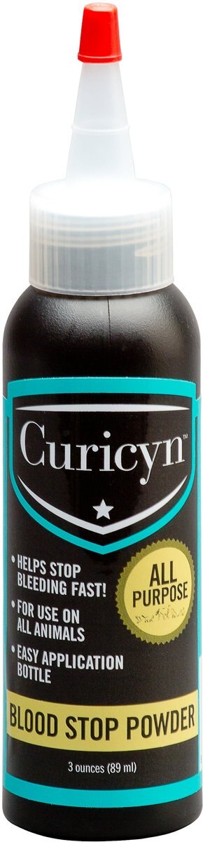 Curicyn All-Purpose Dog, Cat, Bird & Horse Blood Stop Powder