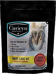 Curicyn Hoof Care Kit Single Application Farm Animal & Horse Hoof Care Treatment