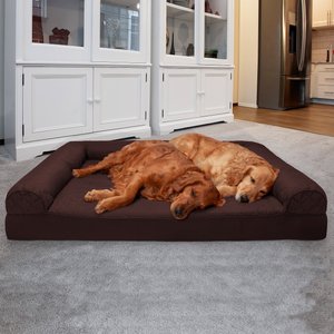 FURHAVEN Ultra Plush Luxe Lounger Orthopedic Cat & Dog Bed with ...