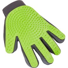 Petsonik Double Sided Dog Grooming Glove, Green