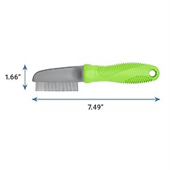 Frisco Single-Row Flea Comb for Cats & Dogs, Mini slide 2 of 6