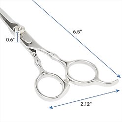 Frisco Curved-Tip Shears for Cats and Dogs, 6.5-in slide 2 of 5