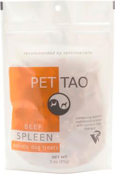 PET TAO Beef Spleen Freeze-Dried Dog Treats, 3-oz bag slide 1 of 2