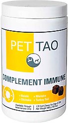 PET TAO Complement Immune Dog & Cat Supplement, 16.9-oz jar