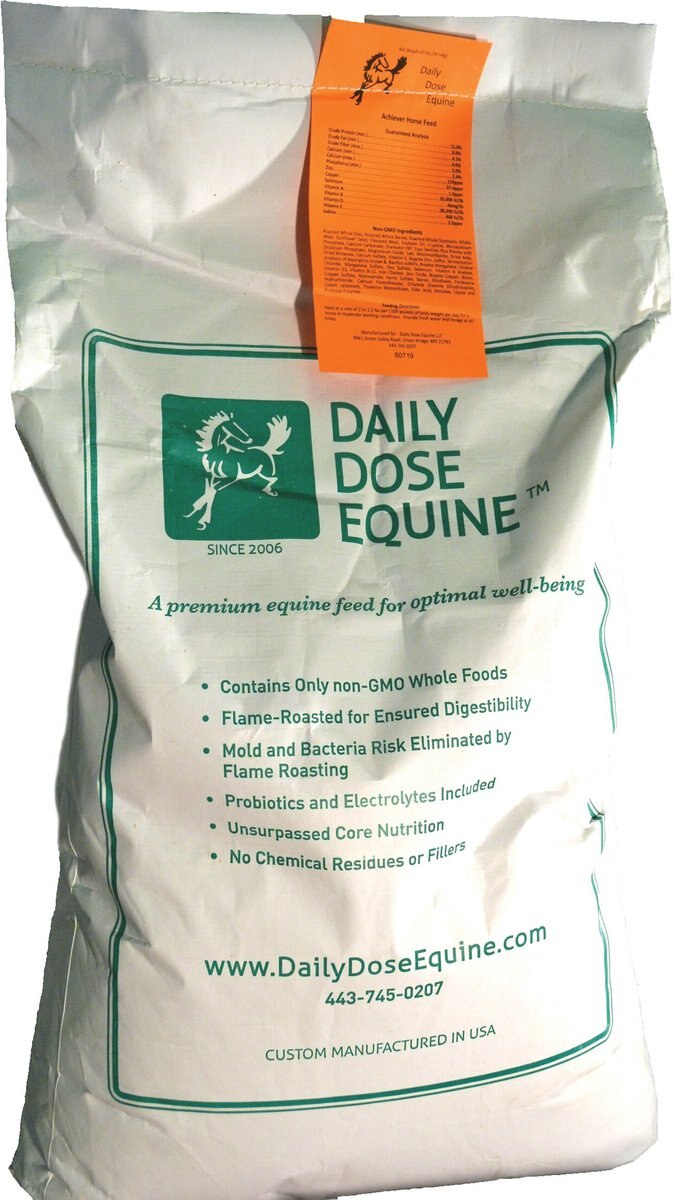 Daily Dose Equine Achiever Horse Feed, 40-lb bag