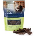 Side By Side Beef Hearts with Blackstrap Molasses Dry-Roasted Dog & Cat Treats, 4-oz bag