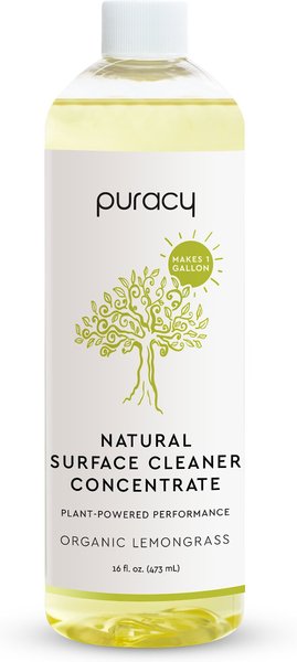 Puracy Green Tea & Lime Natural Multi-Surface Cleaner Concentrate, 16-oz bottle slide 1 of 3