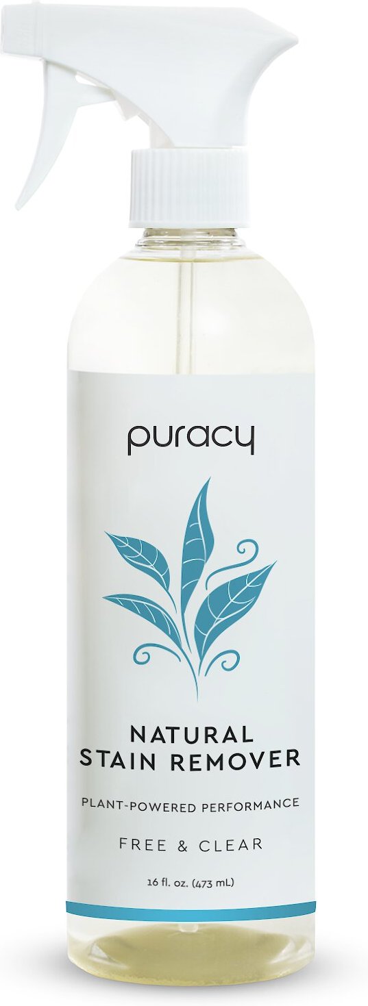 PURACY Free & Clear Natural Pet Stain Remover, 25oz bottle