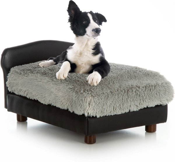 Club Nine Pets Modern Sofa Cat & Dog Bed, Black, Medium slide 1 of 7