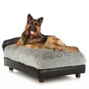 Club Nine Pets Modern Sofa Cat & Dog Bed, Black, Large