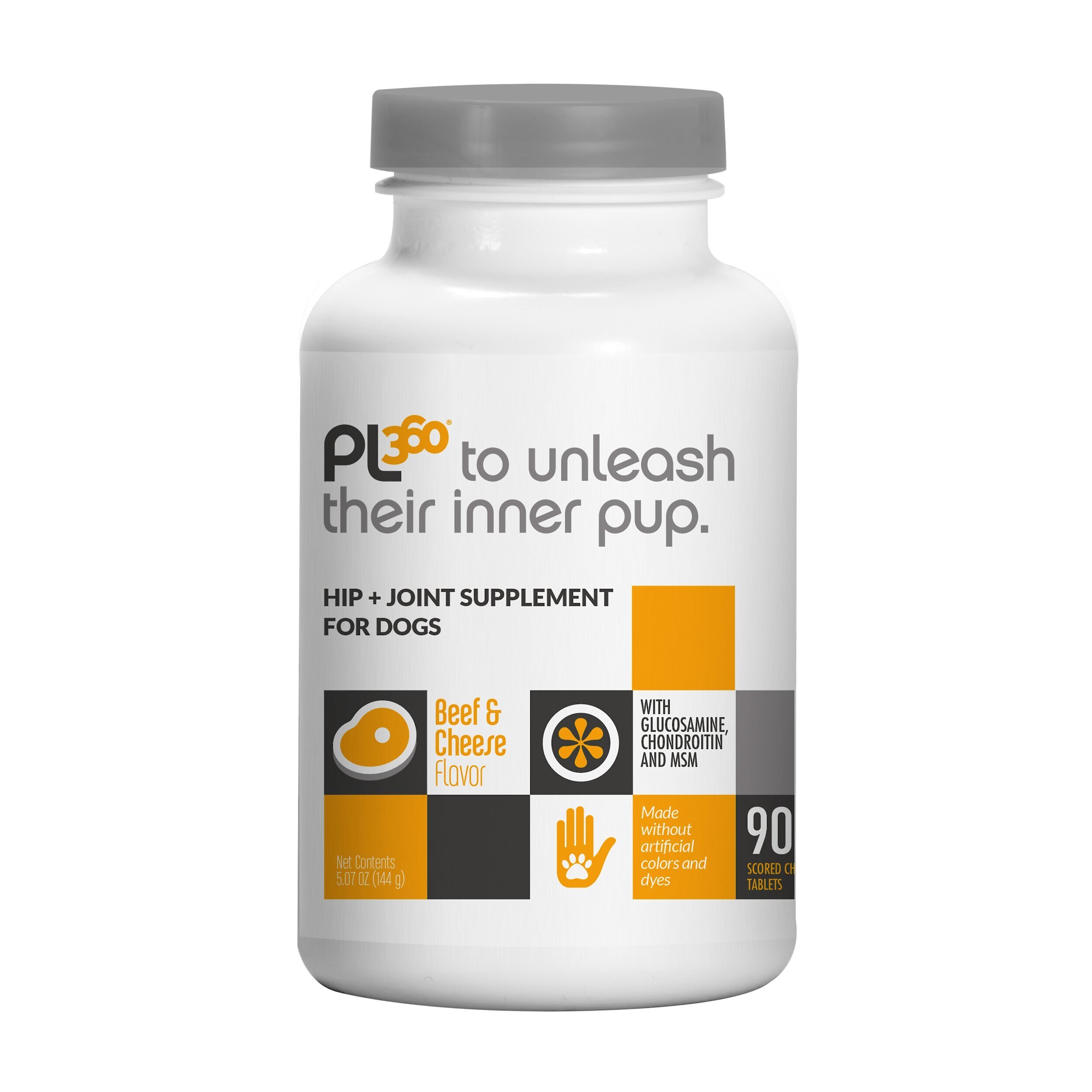 PL360 Arthogen Plus Advanced Hip & Joint Formula Beef & Cheese Flavor