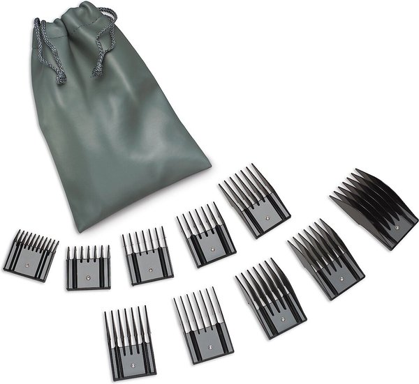 OSTER A5 Comb Attachment 10 Piece Set, Black - Chewy.com