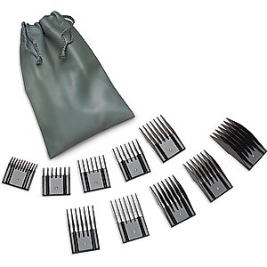 Oster A5 Comb Attachment 10 Piece Set, Black
