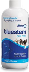 Bluestem Oral Care Original Flavored Dog & Cat Dental Water Additive, 17-oz bottle