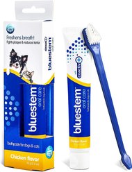 Bluestem Oral Care Chicken Flavored Dog & Cat Dental Kit, 2.5-oz tube