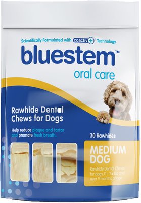 Bluestem Oral Care Rawhide Dental Chews Dog Treats, slide 1 of 1