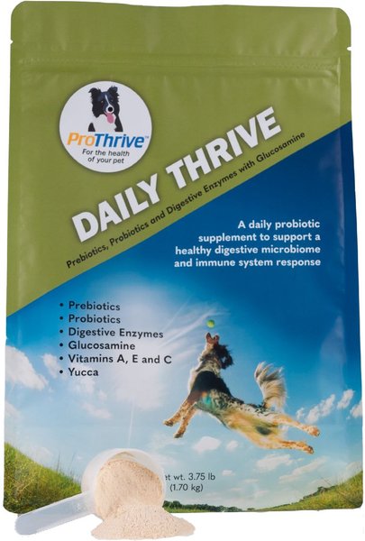 Animal Health Solutions ProThrive Daily Digestive Aid Prebiotics & Probiotics Dog Supplement, 3.75-lb bag slide 1 of 1