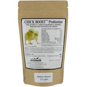 Animal Health Solutions Chick Boost Probiotics Bird Supplement, 3-oz bag