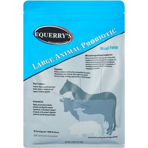 Equerry's Large Animal Probiotic Powder Farm Animal & Horse Supplement, 5-lb bag