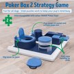 TRIXIE Poker Box Activity Strategy Game Cat Toy