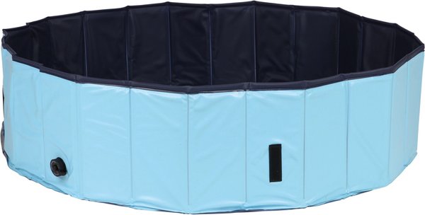 TRIXIE Dog Splash Pool, Portable Swimming Pool, Blue, Small slide 1 of 8