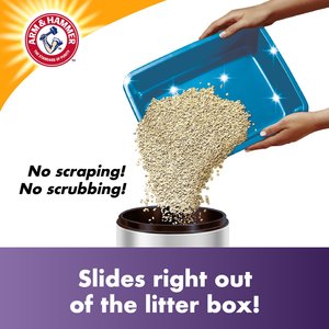 Arm & Hammer Litter Slide Multi-Cat Scented Clumping Clay Cat Litter, 38-lb box