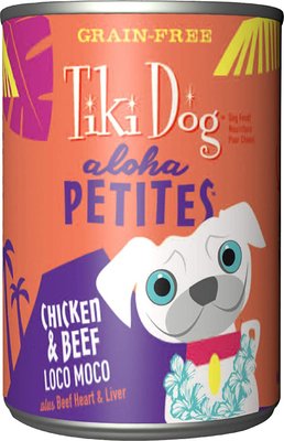 Tiki Dog Aloha Petites Chicken & Beef Loco Moco Grain-Free Dog Food, slide 1 of 1