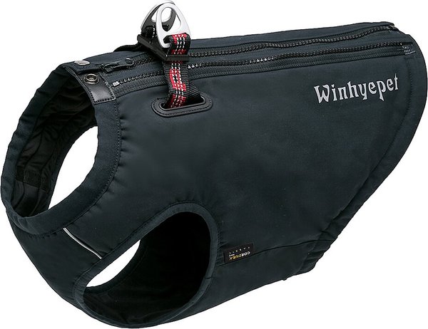 Chai's Choice High-Performance Foul Weather Waterproof Polyester Reflective Back Clip Dog Harness, Black, Medium: 20.5 to 24-in chest slide 1 of 7