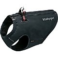 Chai's Choice High-Performance Foul Weather Waterproof Polyester Reflective Back Clip Dog Harness, Black, Medium: 20.5 to 24-in chest